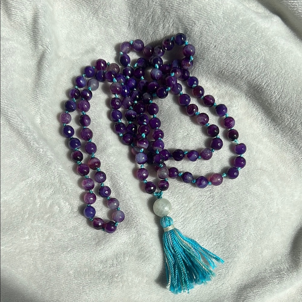 Custom Mala prayer necklace
